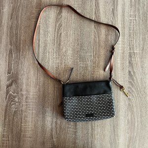 Leather Fossil Fiona Crossbody Purse Bag Medium CHEAP